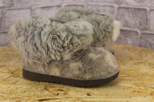 Toddlers grey faux fur - grey,
