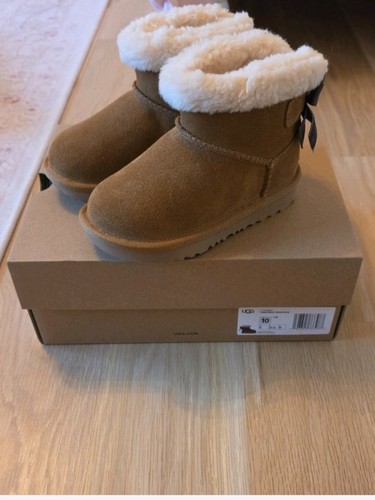 Ugg girls mini bailey bow - girls,