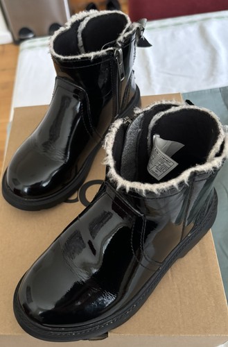 Ugg black patent leather ankle - ugg,