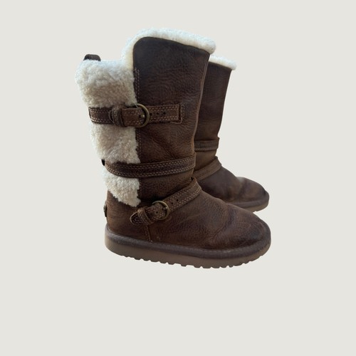 Kids brown leather - gg,