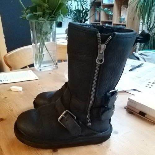 Children black ugg - children's,