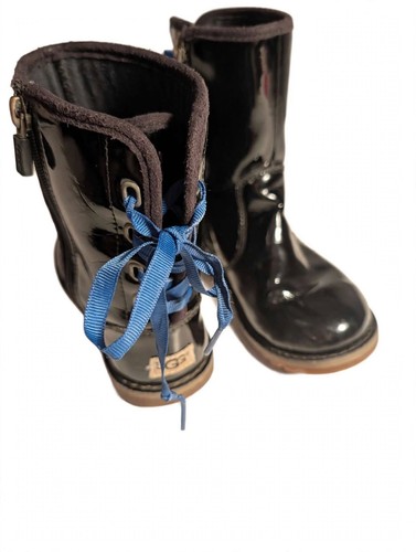 Ugg kids black patent leather - ugg,