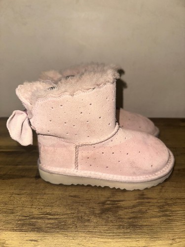 Ugg girls kids pink faux - girls,